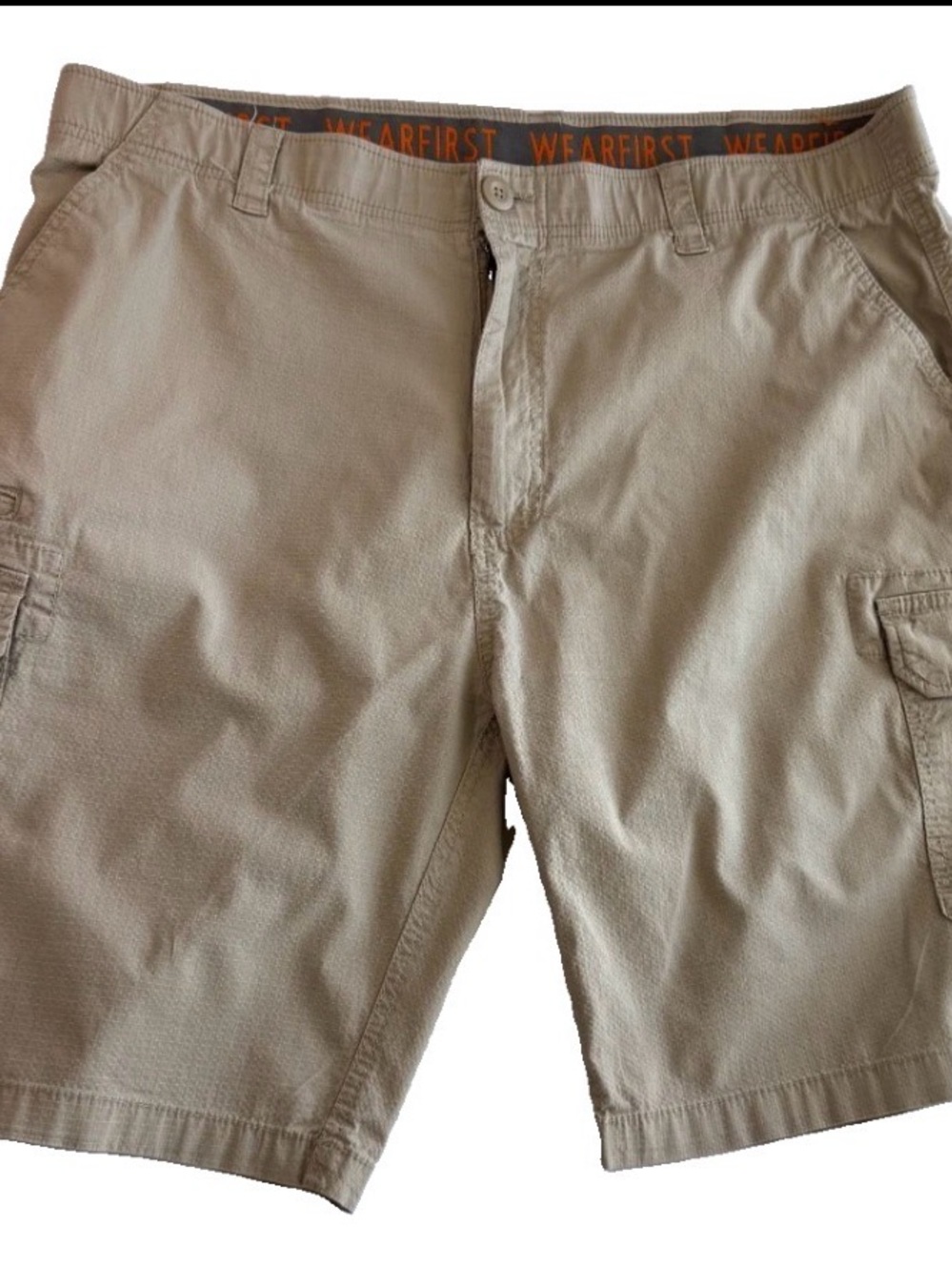 Wearfirst Cargo Shorts Men's Sz 40 Khaki EUC